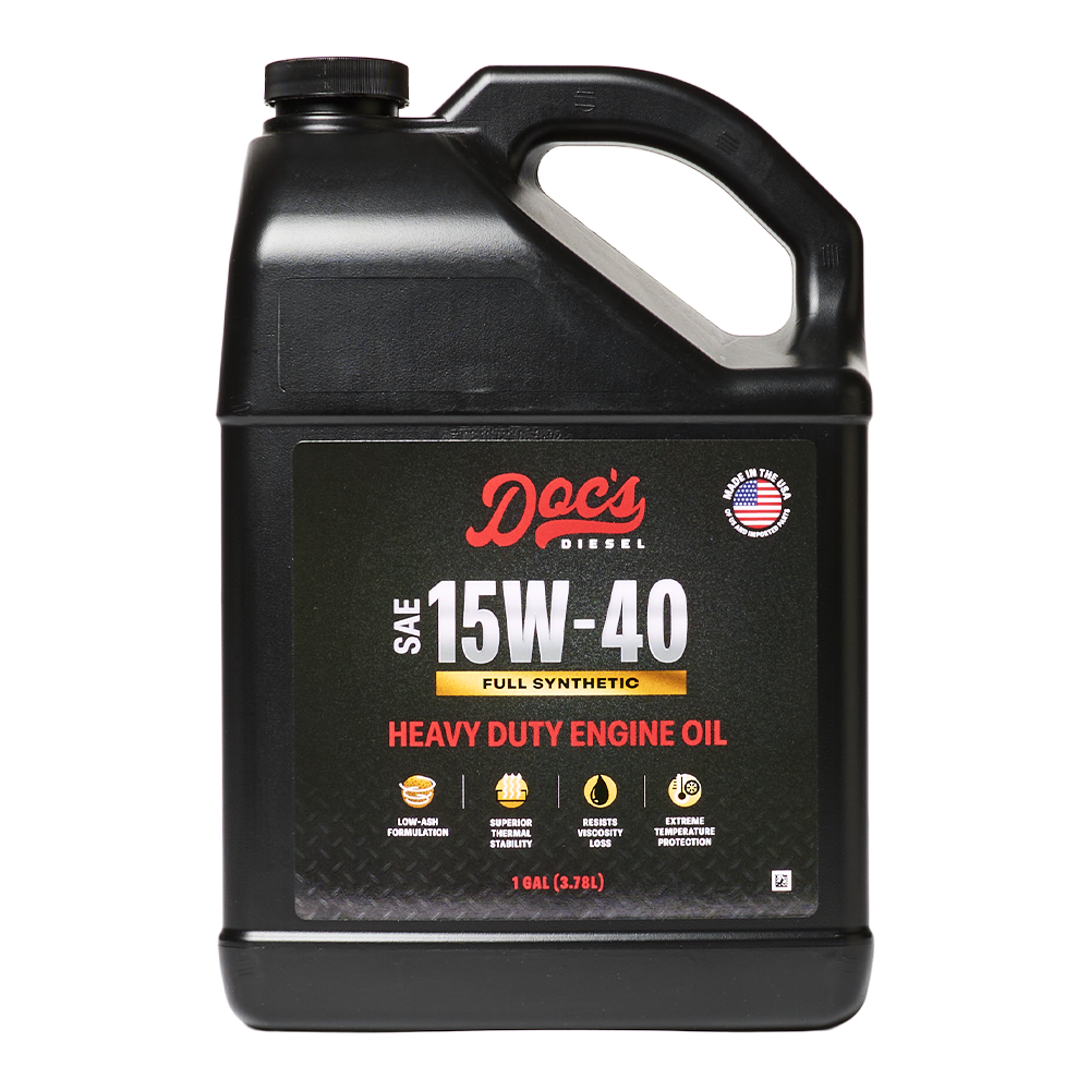 Doc's Diesel 15W-40 Full Synthetic Diesel Engine Oil – Heavy Duty | Per Gallon