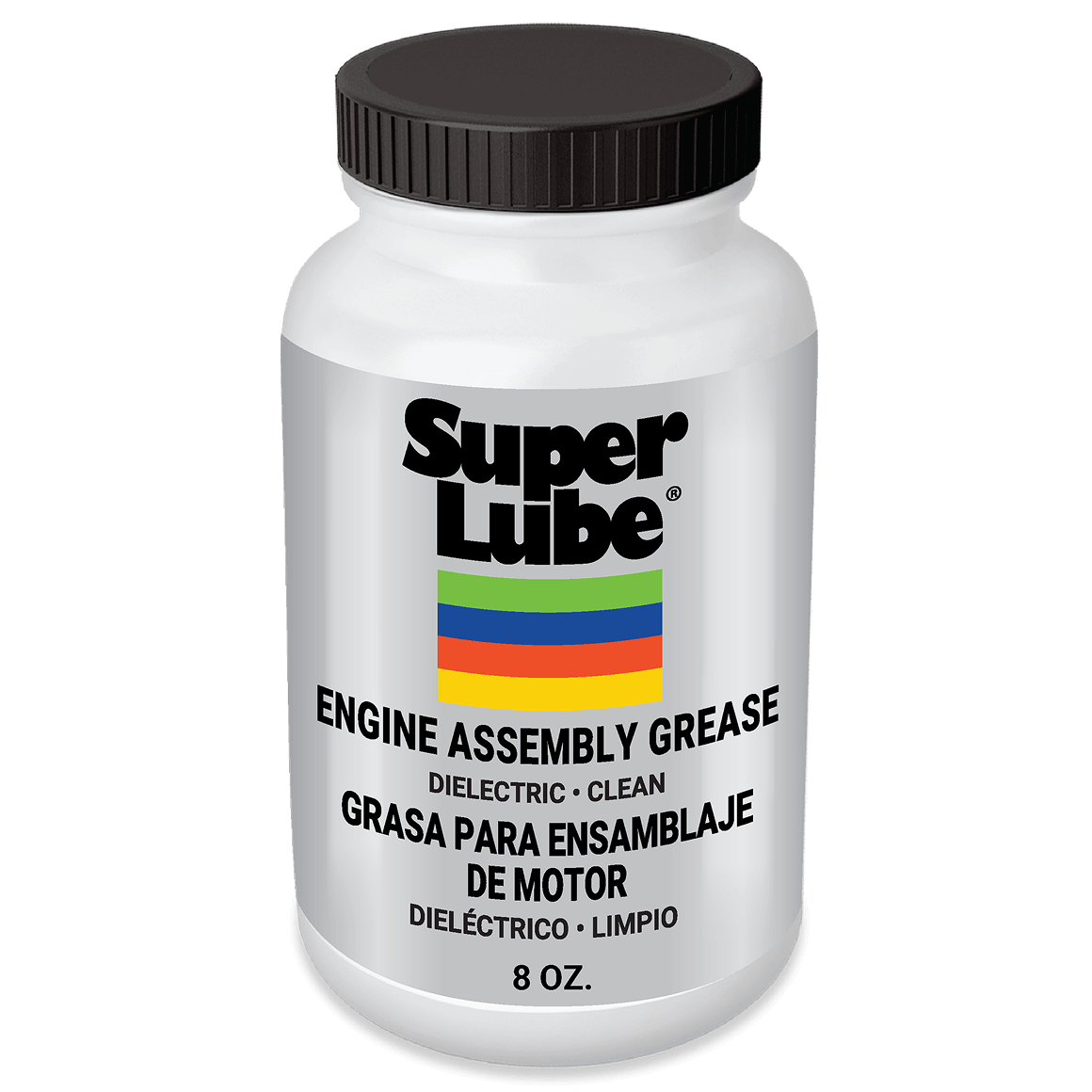 Super Lube Engine Assembly Grease 8 oz tub for engine assembly, camshaft, bearing, and valvetrain lubrication