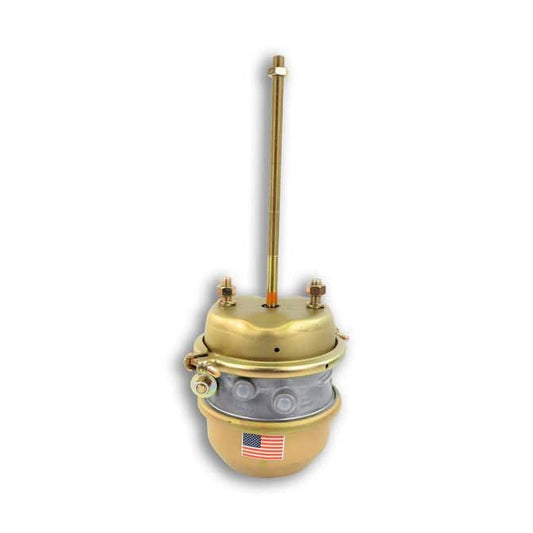 Power Products 3030SB gold sealed Type 30/30 standard stroke spring brake chamber for heavy duty semi trucks and trailers