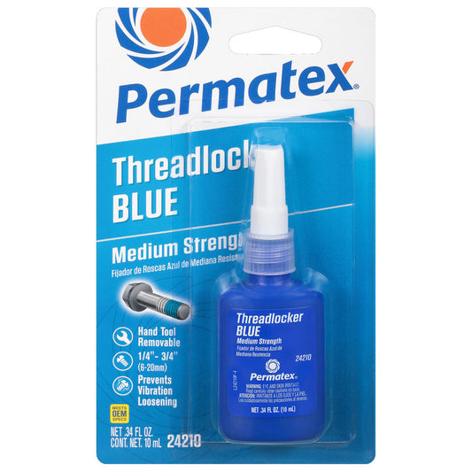 Permatex 24210 Blue Medium Strength Threadlocker 10 mL