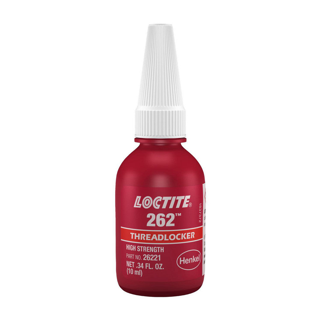 LOCTITE 262 Red High Strength Threadlocker 10 mL bottle