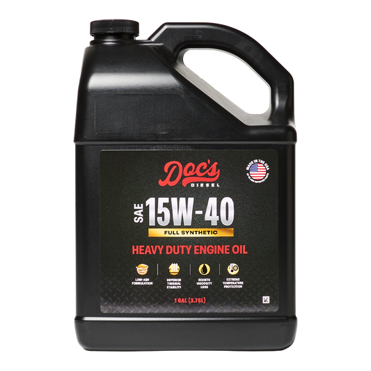 Doc's Diesel 15W-40 Full Synthetic Diesel Engine Oil – Heavy Duty | Per Gallon