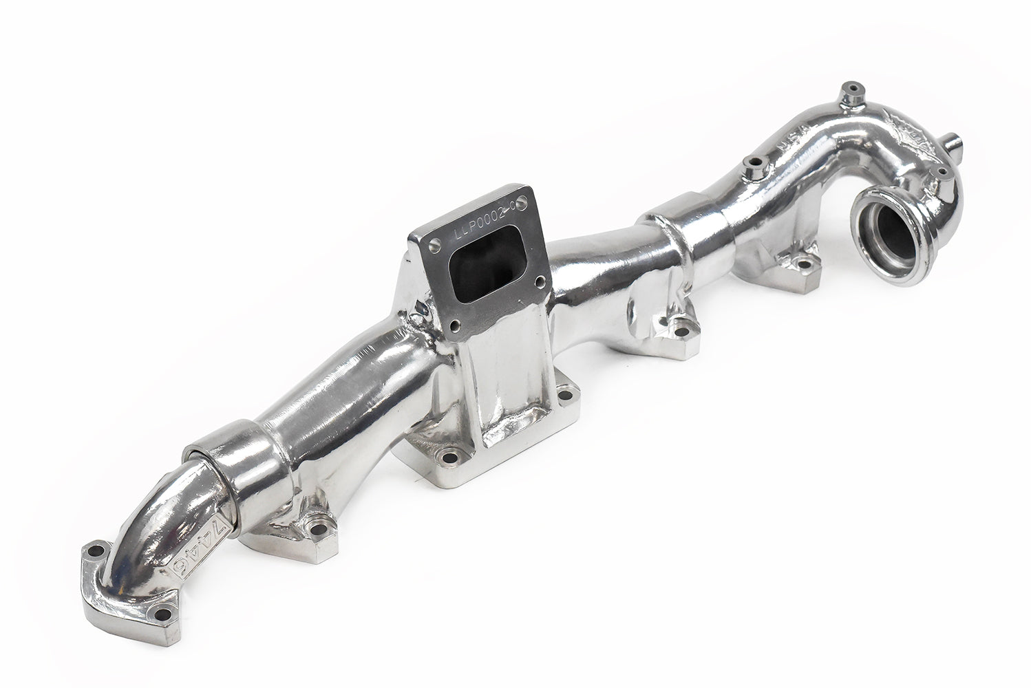 Upgrade your Cummins ISX15 or X15 with the PDI Big Boss Exhaust Manifold. Up to 20% more airflow, 75-100°F lower EGTs, reduced turbo lag, and improved fuel efficiency. SKU 101000074432.