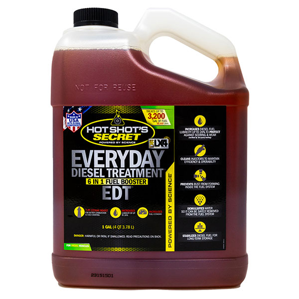 Hot Shot’s Secret HSSEDT Everyday Diesel Treatment 1 gallon diesel fuel additive