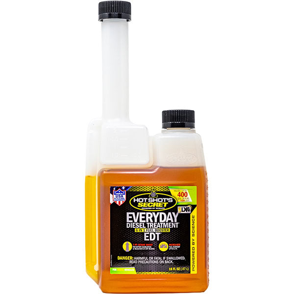 Hot Shot’s Secret HSSEDT16ZSP Everyday Diesel Treatment 16 oz squeeze bottle