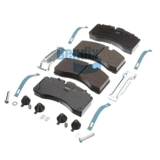 Genuine Bendix K297277 BX277 air disc brake pad axle set for ADB22X heavy duty truck and trailer braking systems