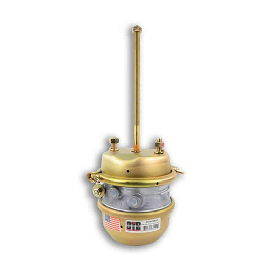 OTR OTR3030SB2 Type 30/30 standard stroke spring brake chamber with 8 inch pushrod for heavy duty semi trucks and trailers