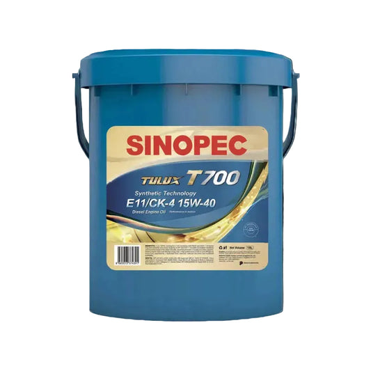 SINOPEC 15W-40 Synthetic Diesel Engine Oil | 5 Gallon Pail