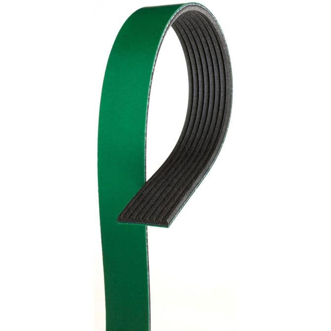 Gates K081059HD FleetRunner heavy-duty V-ribbed serpentine belt for Detroit Diesel DD15 engine