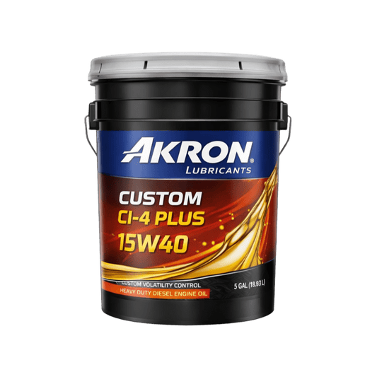 AKRON CUSTOM CI-4 PLUS 15W-40 – Heavy-Duty Diesel Engine Oil - Performance Diesel Group
