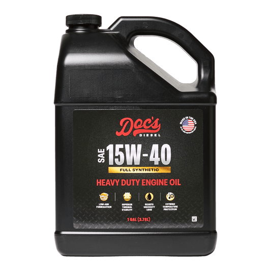 Doc's Diesel 15W-40 Full Synthetic Diesel Engine Oil – Heavy Duty | Per Gallon - Performance Diesel Group