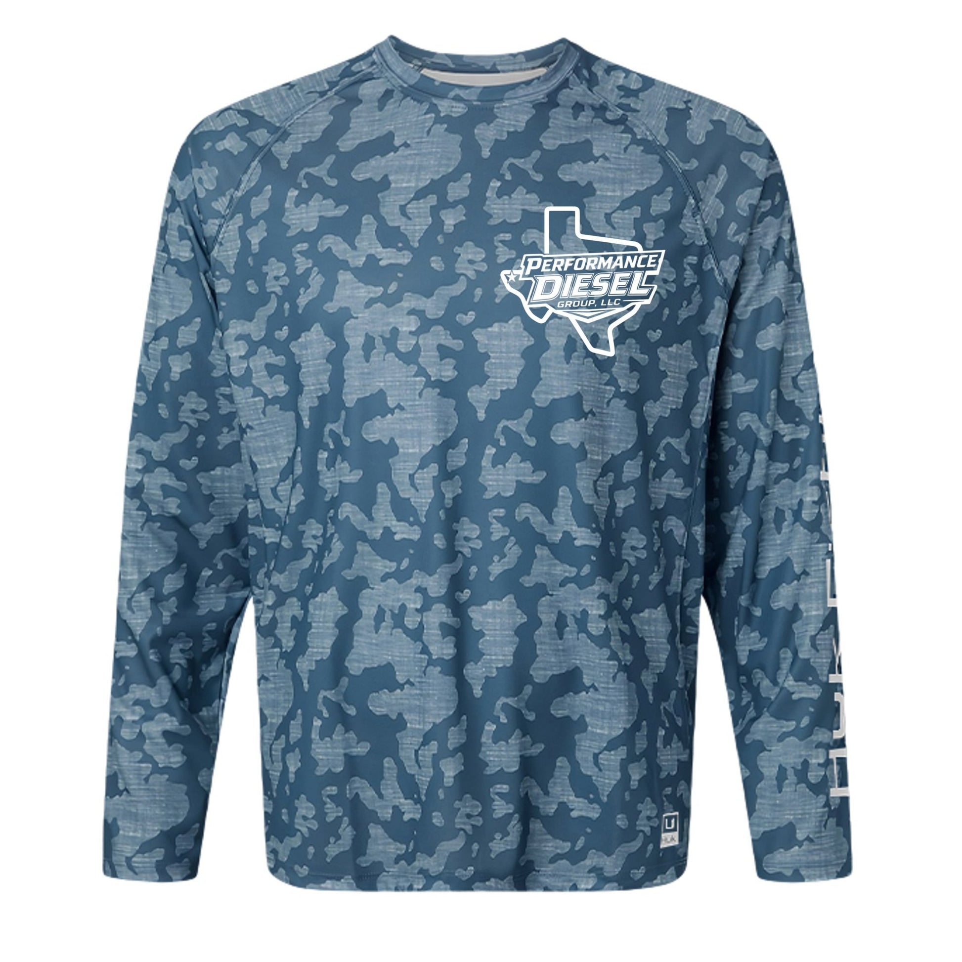 PDG | HUK Running Lakes UPF 50+ Long Sleeve Sun Shirt - Performance Diesel Group