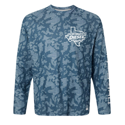 PDG | HUK Running Lakes UPF 50+ Long Sleeve Sun Shirt - Performance Diesel Group